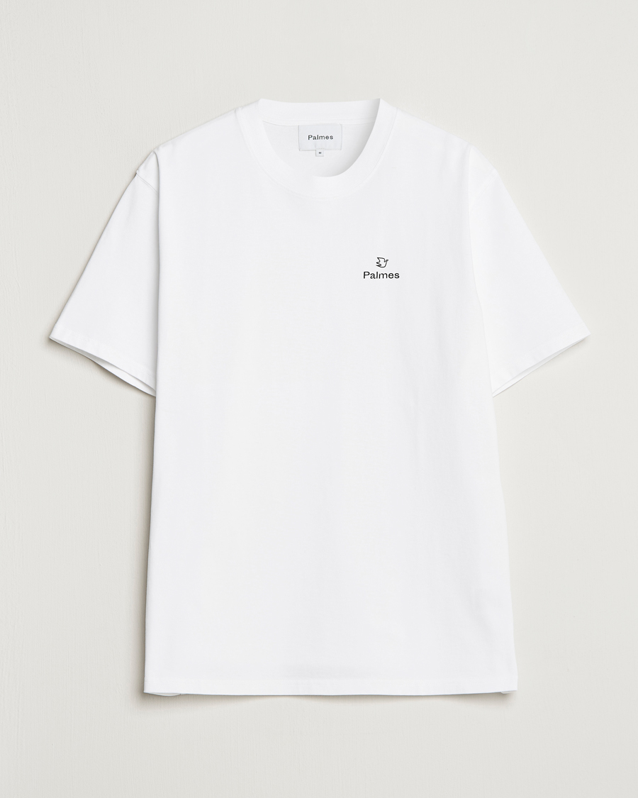 Men | T-Shirts | Palmes | Allan T-Shirt White