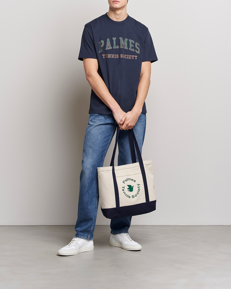 Men | T-Shirts | Palmes | Ivan T-Shirt Navy