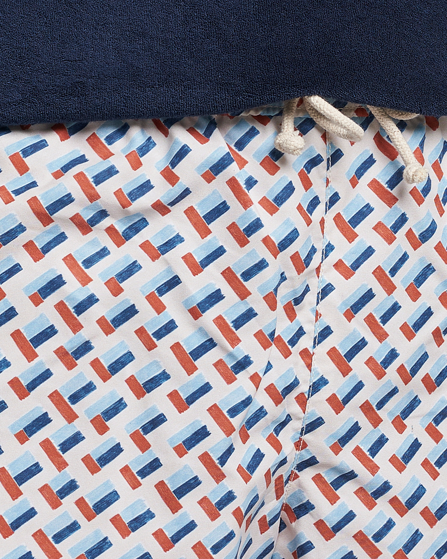 Men | Swimwear | Ripa Ripa | Printed Swimshorts Off White