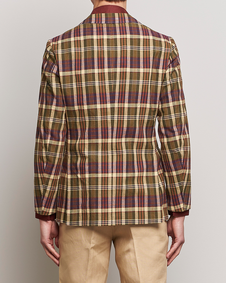 Men | Blazers | Beams F | Patch Pocket Blazer Dark Brown Madras