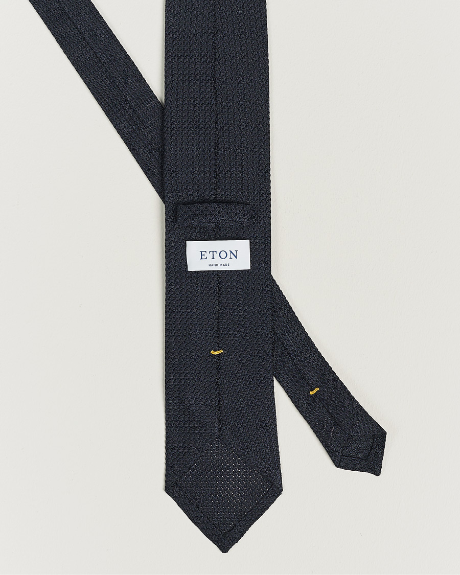 Men | Ties | Eton | Grenadine Tie Dark Blue