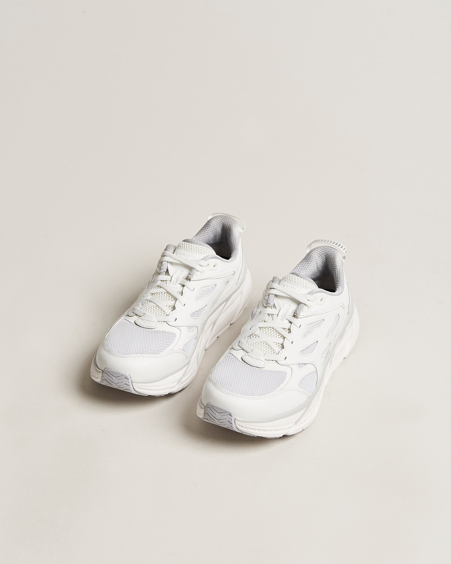 Men | White Sneakers | Hoka One One | Clifton L White
