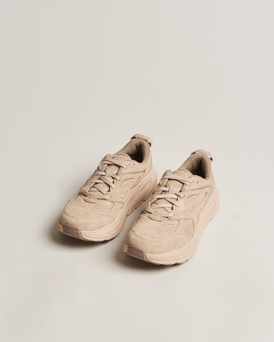 Men | Hiking shoes | Hoka One One | Clifton L Suede Shifting Sand/Dune