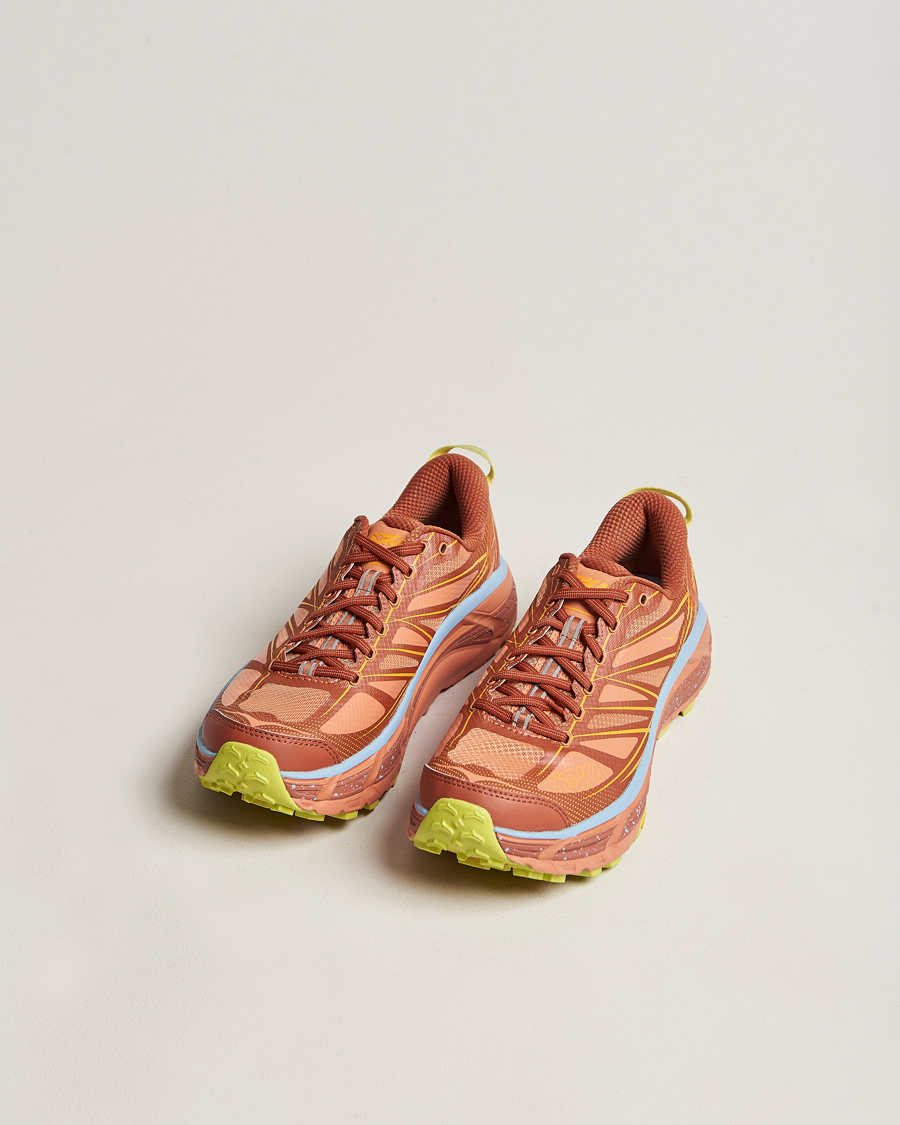 Men | Running shoes | Hoka One One | Mafate Speed 2 Baked Clay/Radiant Yellow