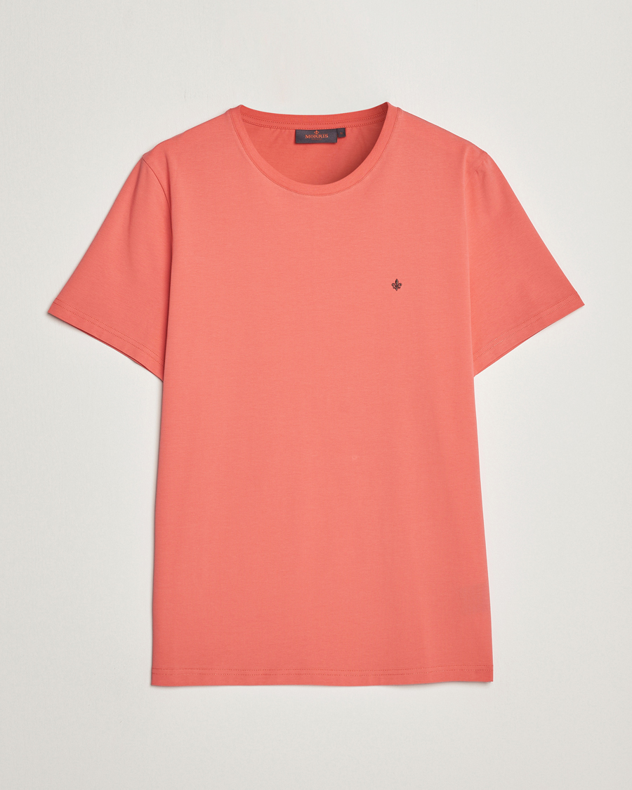 Men | T-Shirts | Morris | James Cotton T-Shirt Cerise
