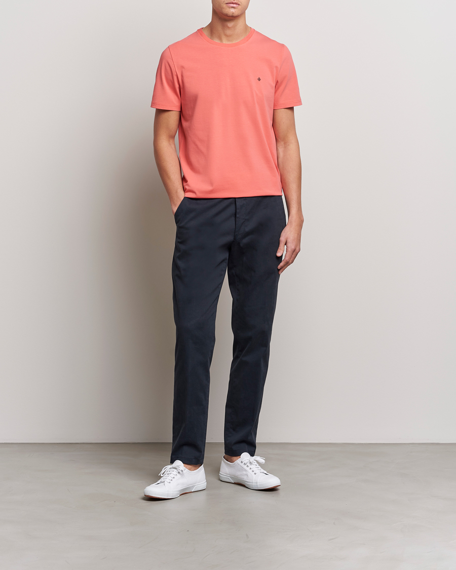 Men | T-Shirts | Morris | James Cotton T-Shirt Cerise
