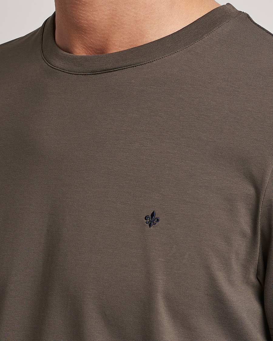 Men | T-Shirts | Morris | James Cotton T-Shirt Brown