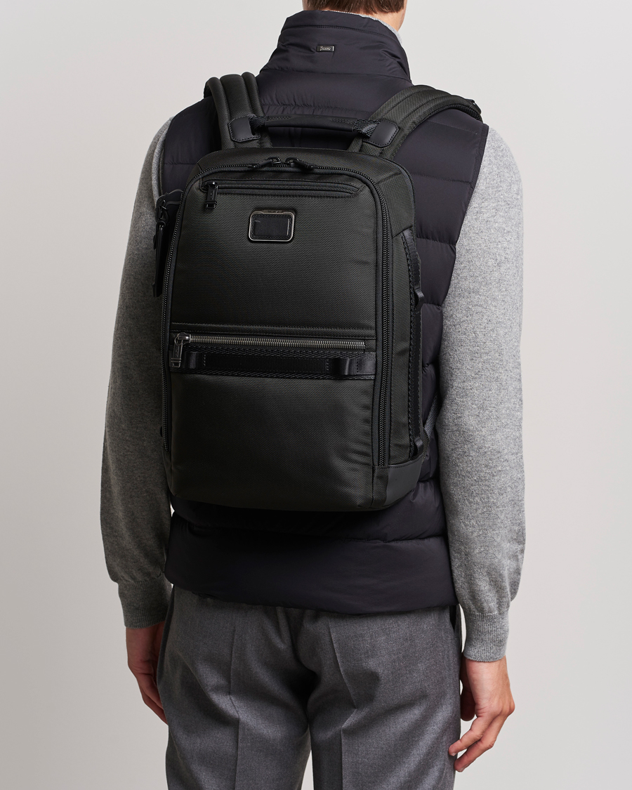 Men | Bags | TUMI | Alpha Bravo Dynamic Backpack Black