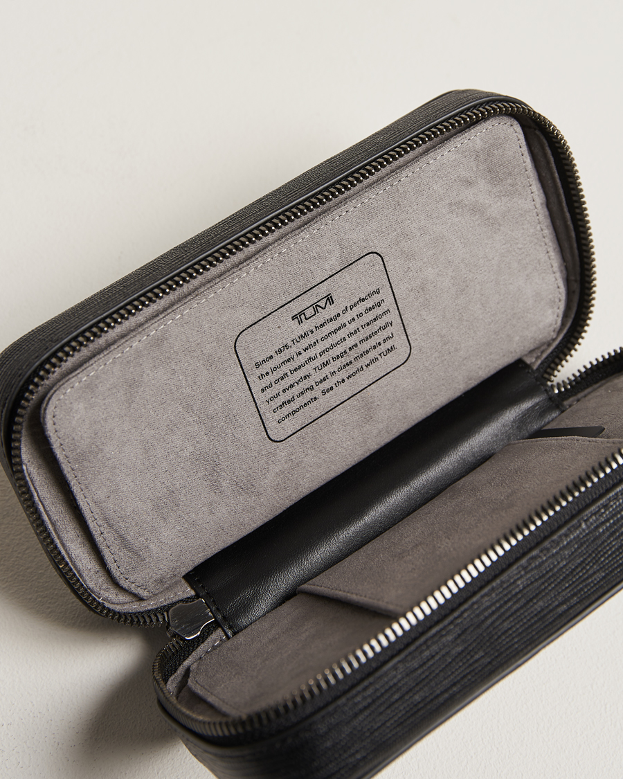 Men | TUMI Travel Watch Case Black | TUMI | Travel Watch Case Black
