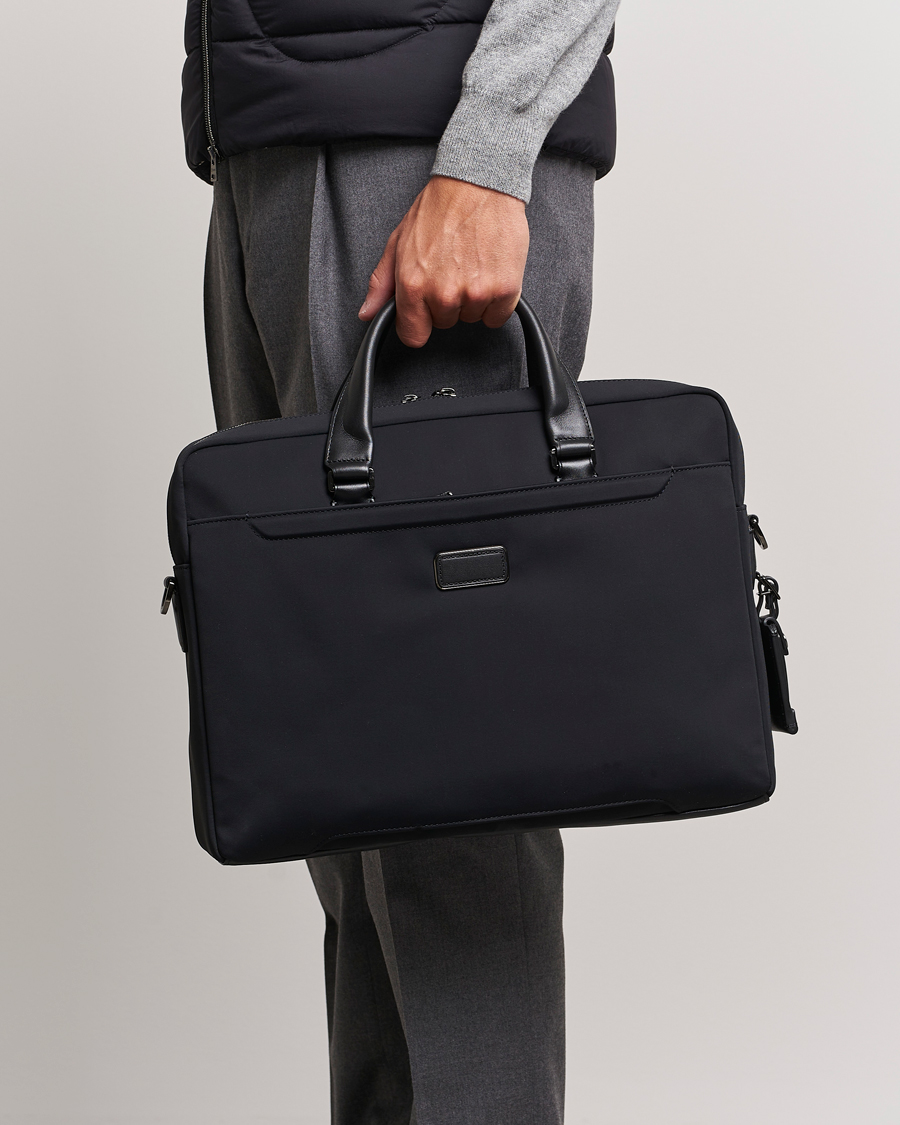 Men | Briefcases | TUMI | Harrison Avondale Top Zip Briefcase Black