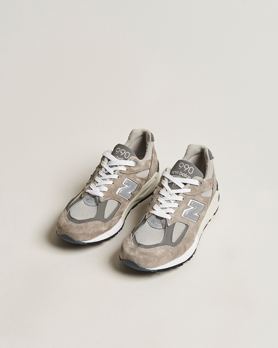Men | Sneakers | New Balance | Made In USA 990 Sneakers Grey/White