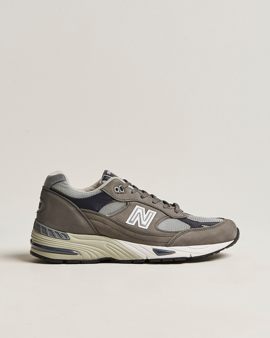 Men | Suede shoes | New Balance | Made In UK 991 Sneakers Castlerock/Navy