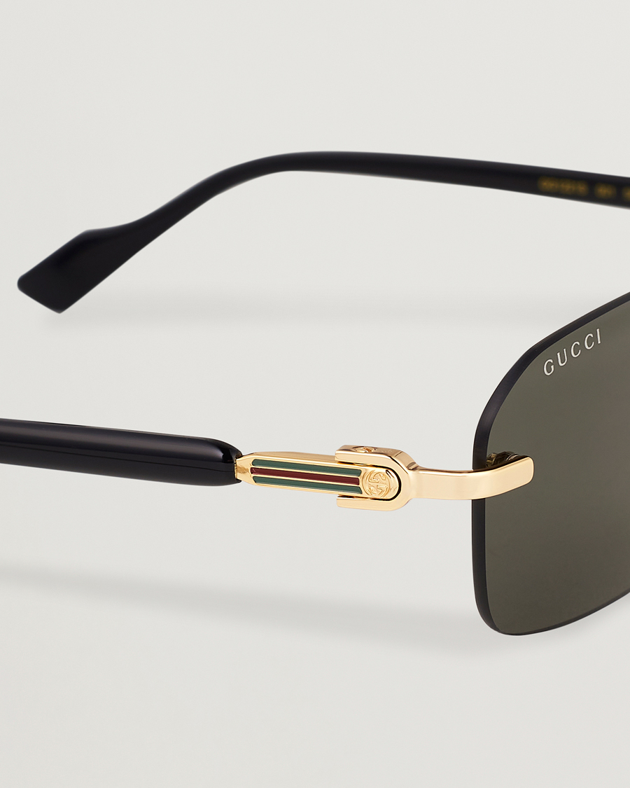 Men | Sunglasses | Gucci | GG1221S Sunglasses Gold/Black