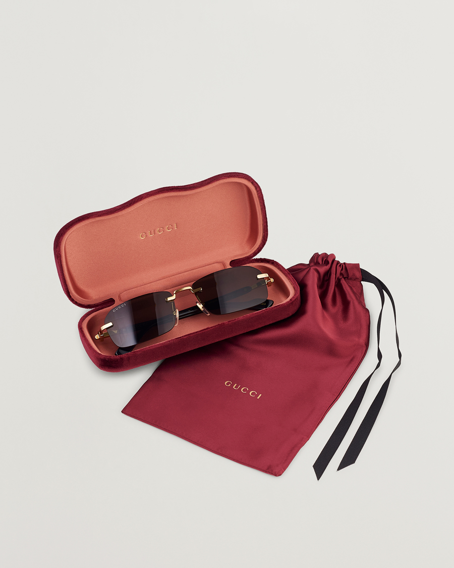 Men | Sunglasses | Gucci | GG1221S Sunglasses Gold/Black
