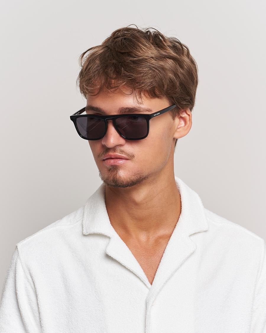 Men |  | Saint Laurent | SL 586 Sunglasses Black
