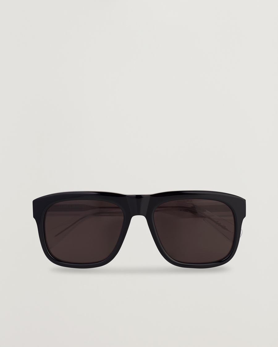 Men |  | Saint Laurent | SL 558 Sunglasses Black/Crystal
