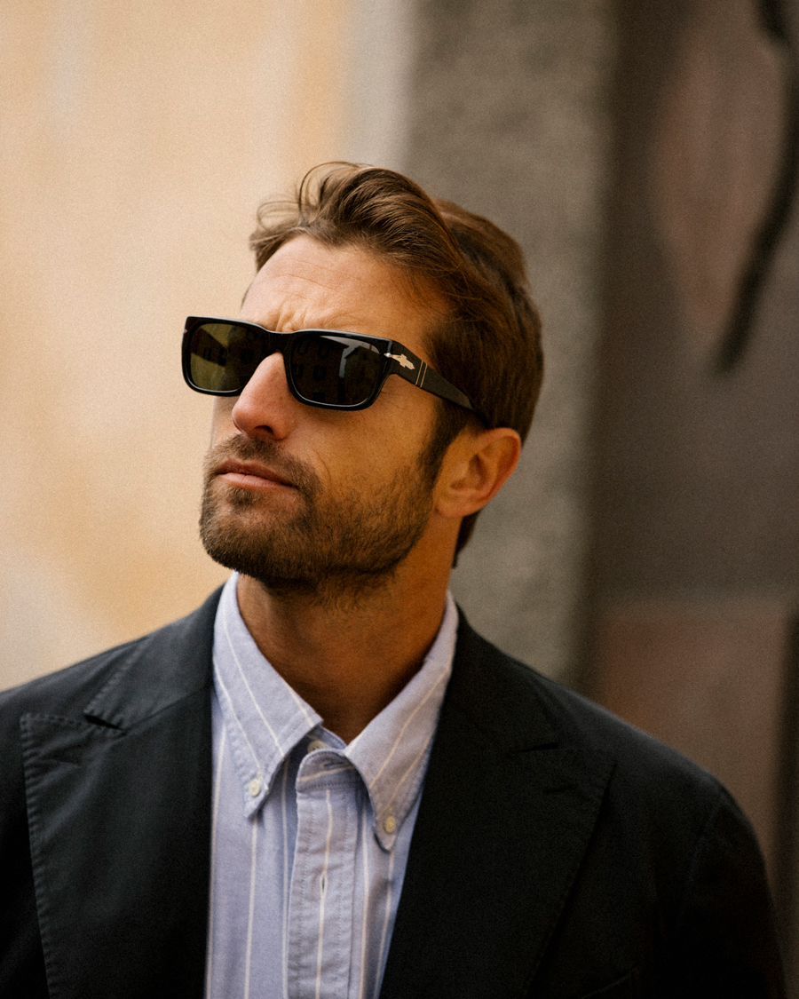 Men | Sunglasses | Persol | Sartoria Sunglasses Black