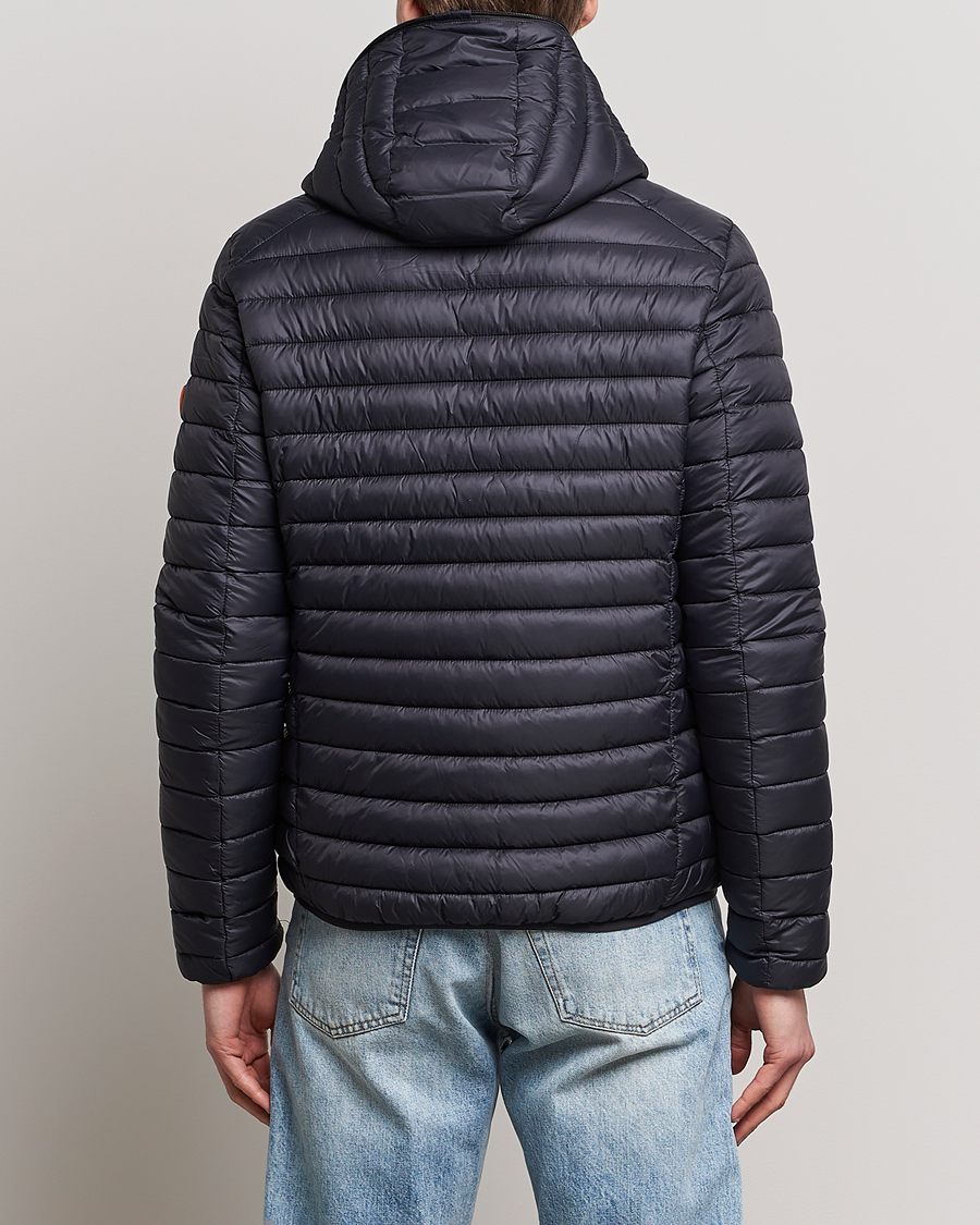 Men | Coats & Jackets | Save The Duck | Duffy Lightweight Padded Hood Jacket Black