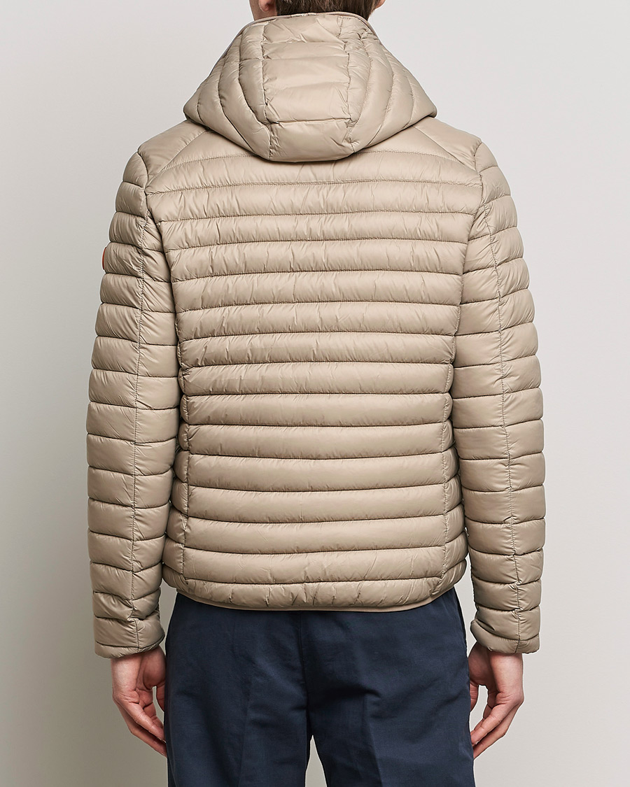 Men | Coats & Jackets | Save The Duck | Duffy Lightweight Padded Hood Jacket Dune Beige
