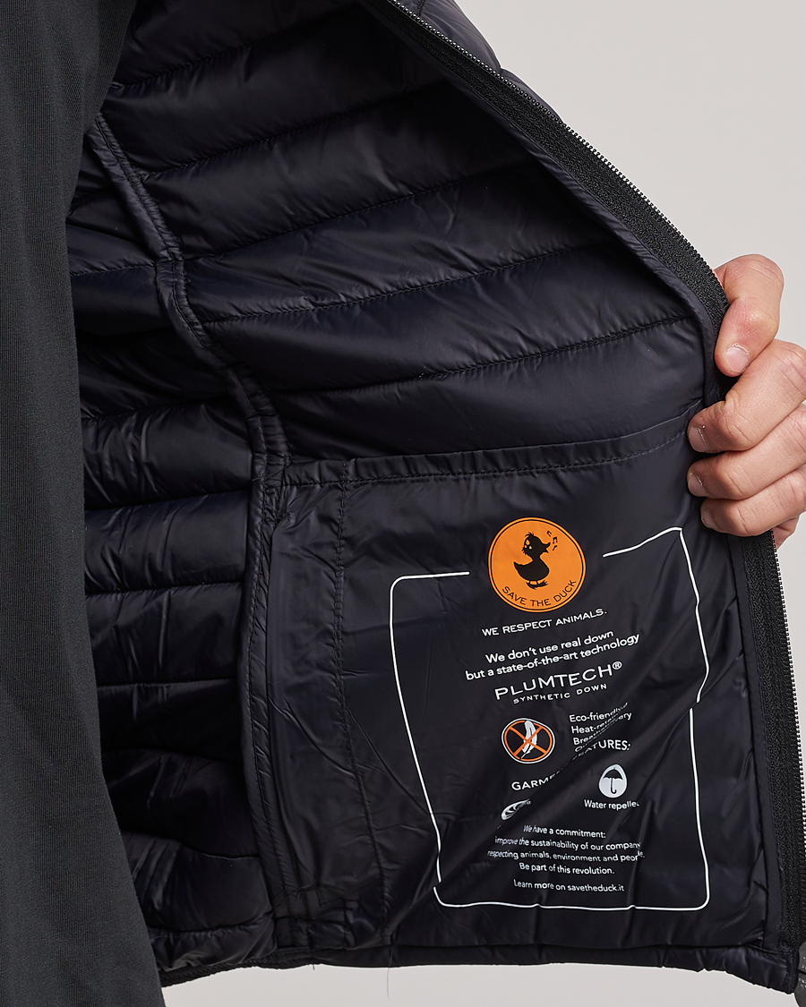 Men | Coats & Jackets | Save The Duck | Alex Lightweight Padded Jacket Black