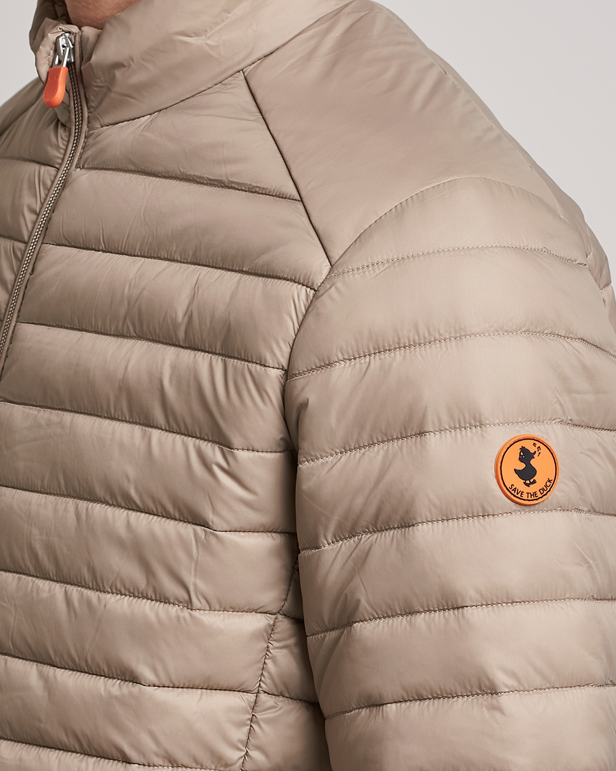 Save The Duck Alex Lightweight Padded Jacket Dune Beige at