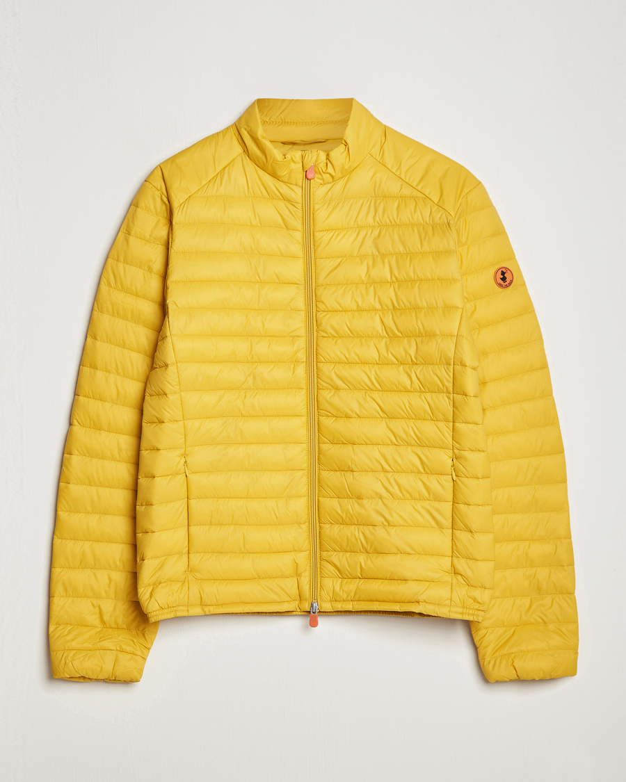 Men | Coats & Jackets | Save The Duck | Alex Lightweight Padded Jacket Curry Yellow