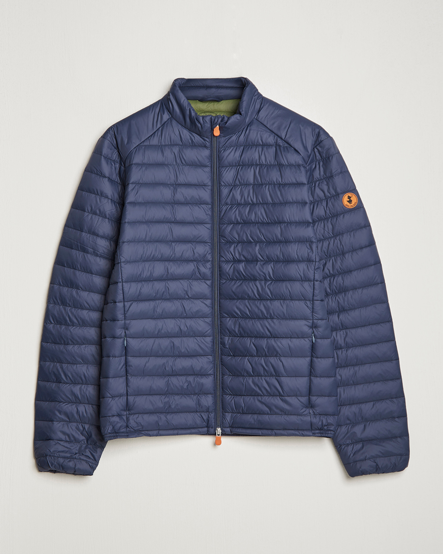 Men | Coats & Jackets | Save The Duck | Alex Lightweight Padded Jacket Ombre Blue