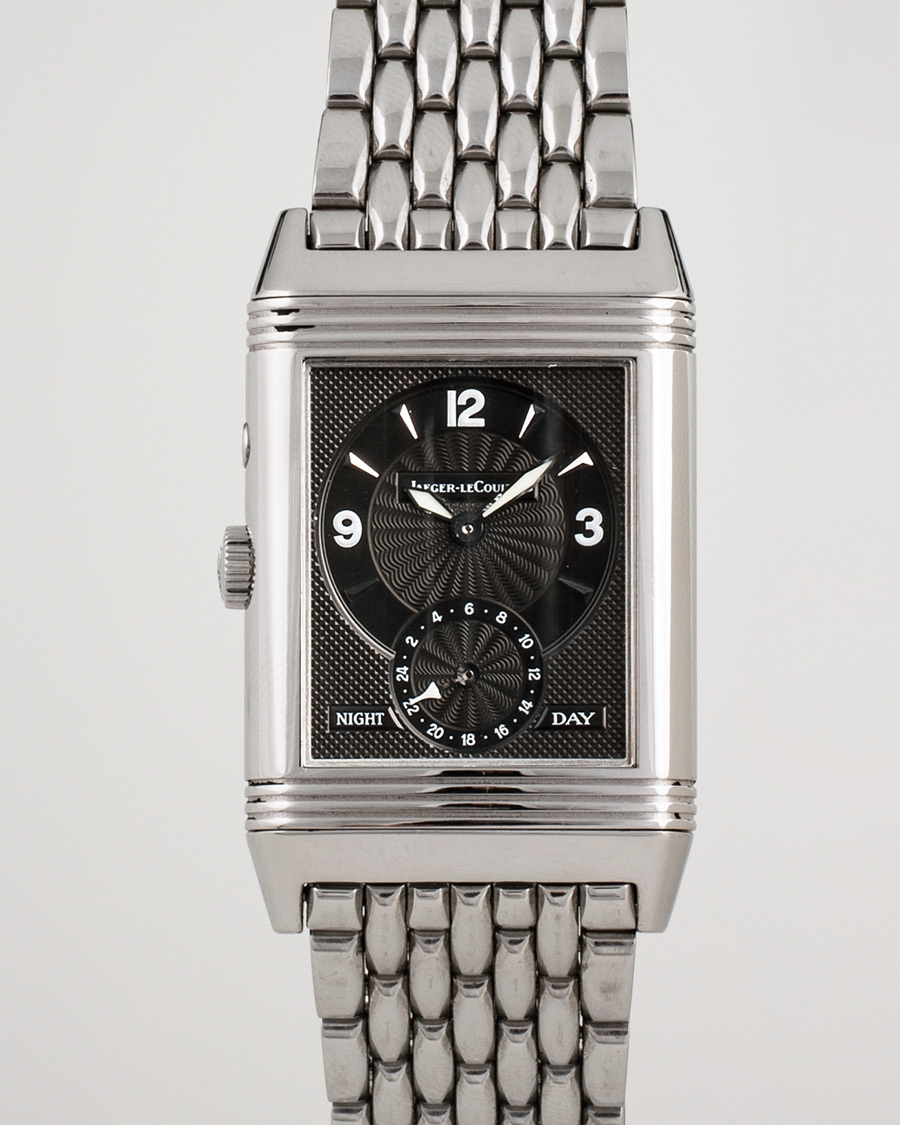 Used |  Previously sold | Jaeger-LeCoultre Pre-Owned | Reverso Duoface 270.8.54 Steel Silver Black