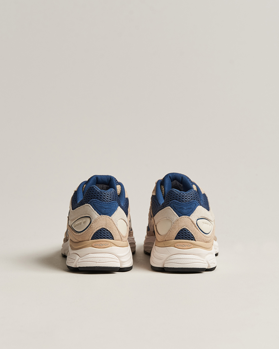 Men | Saucony Progrid Omni 9 Running Sneaker Beige/Blue | Saucony | Progrid Omni 9 Running Sneaker Beige/Blue
