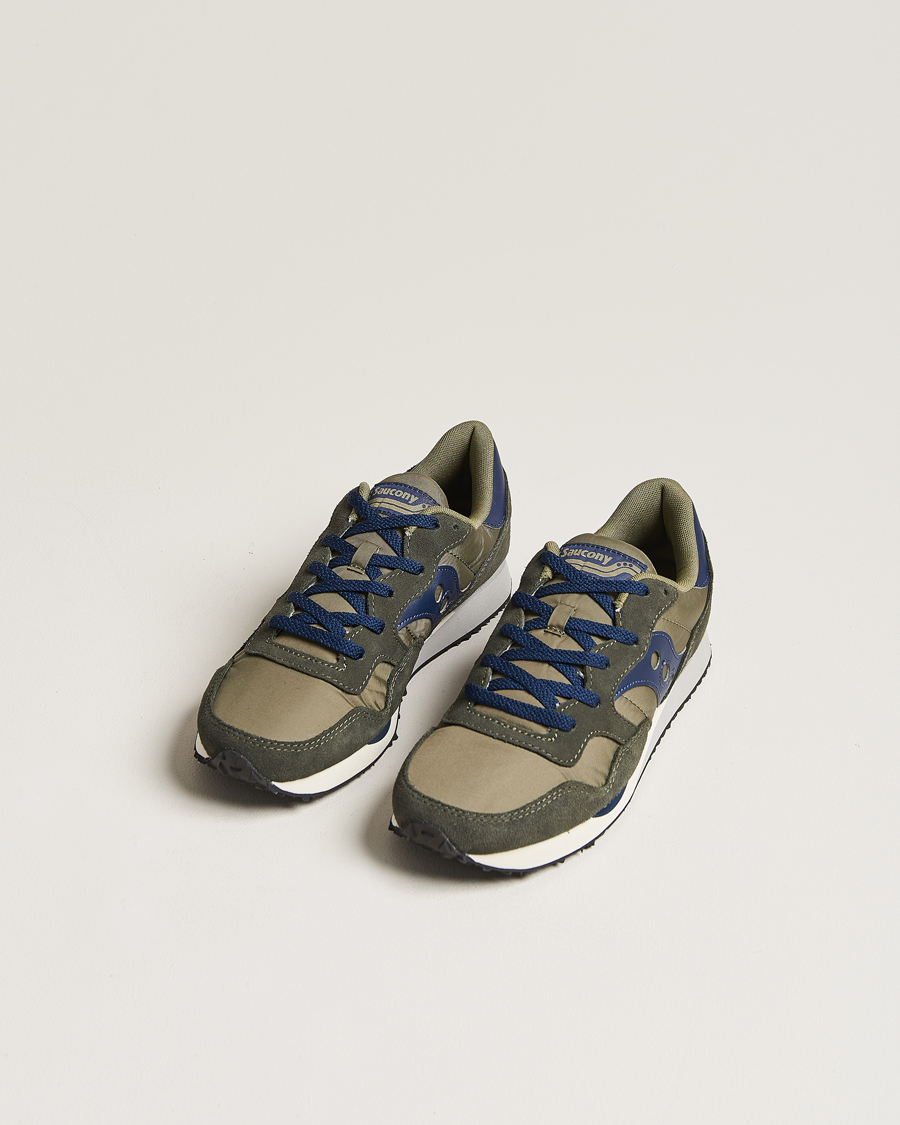Men | Saucony DXN Trainer Sneaker Green/Navy | Saucony | DXN Trainer Sneaker Green/Navy