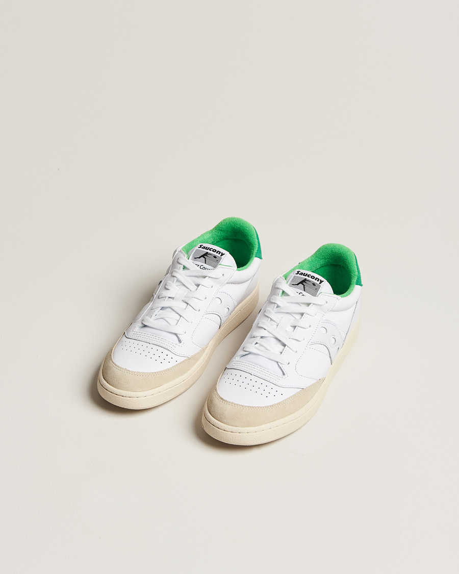 Men | Sneakers | Saucony | Jazz Court Leather Sneaker White/Green