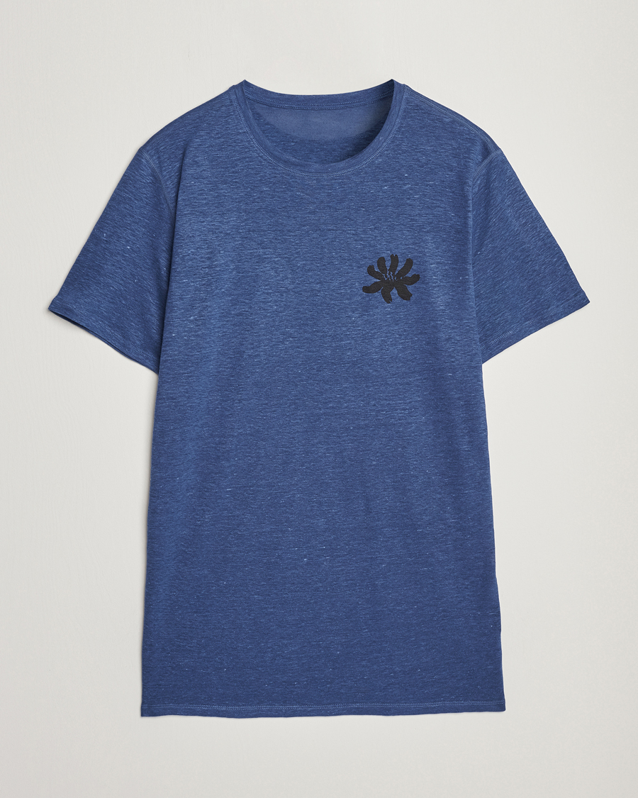 District Vision Suhka Hemp Short Sleeve T-Shirt Ocean Blue at