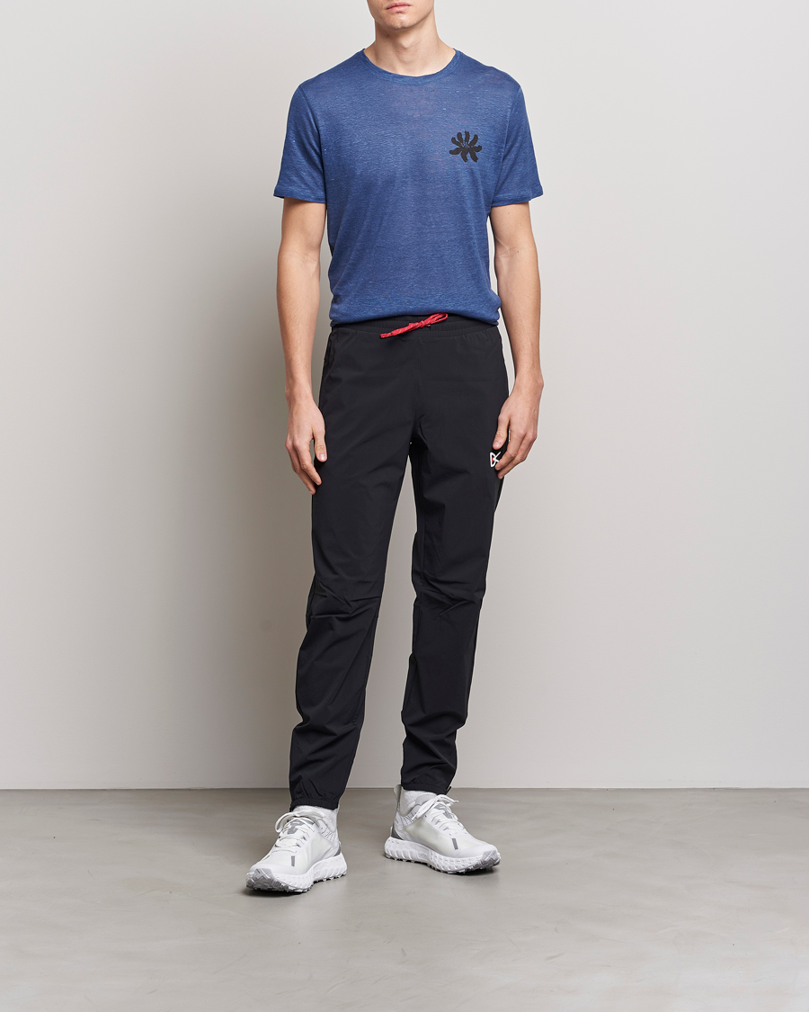 Men | T-Shirts | District Vision | Suhka Hemp Short Sleeve T-Shirt Ocean Blue