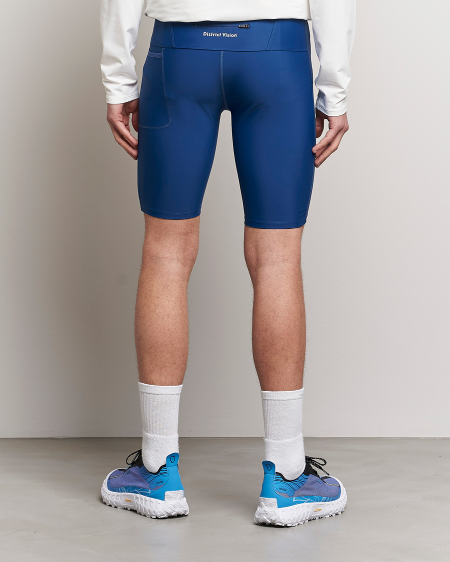 Men | Shorts | District Vision | TomTom Half Tights Ocean Blue