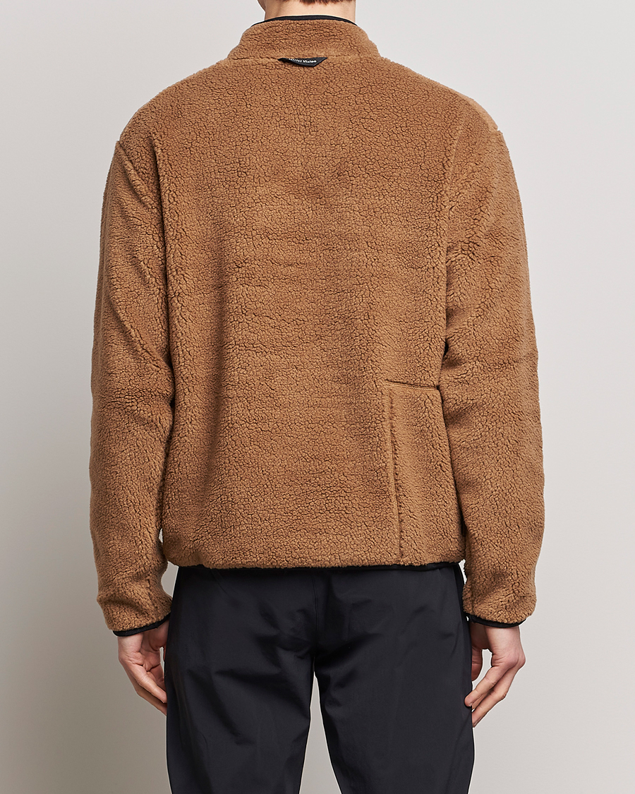 Men | Sweaters & Knitwear | District Vision | Doug Half Zip Fleece Sand
