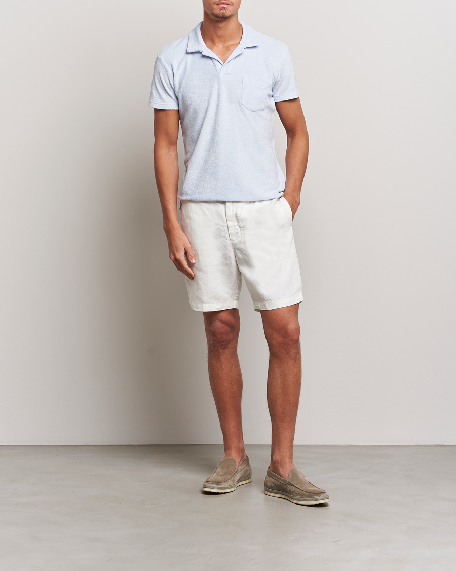 Men | Shorts | Orlebar Brown | Cornell Linen Shorts Sandbar