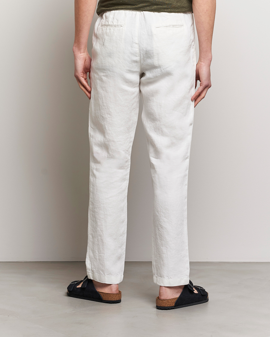 Men | Trousers | Orlebar Brown | Cornell Linen Trousers Sandbar