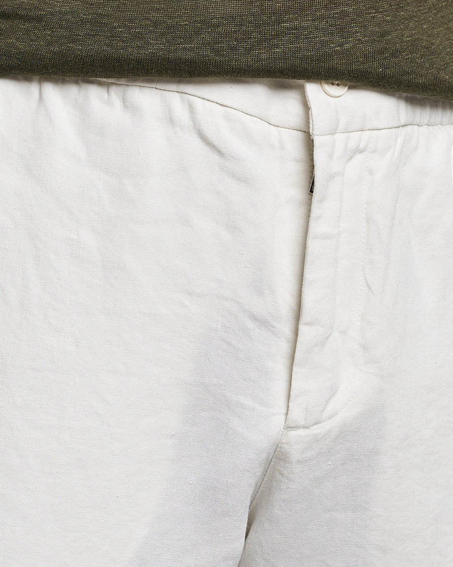 Men | Trousers | Orlebar Brown | Cornell Linen Trousers Sandbar