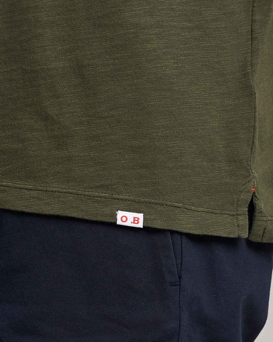 Men | T-Shirts | Orlebar Brown | OB Classic Garment Dyed Cotton T-Shirt Palm