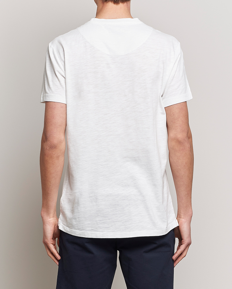 Men | T-Shirts | Orlebar Brown | OB Classic Garment Dyed Cotton T-Shirt White Sand