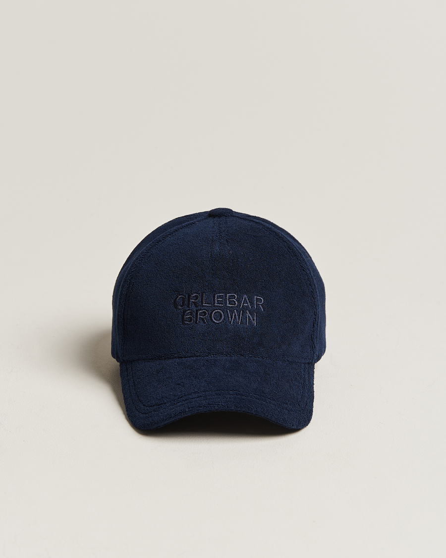 Men | Orlebar Brown Ellwood Terry Cap Night Iris | Orlebar Brown | Ellwood Terry Cap Night Iris