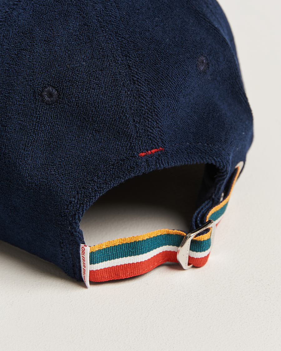 Men | Orlebar Brown Ellwood Terry Cap Night Iris | Orlebar Brown | Ellwood Terry Cap Night Iris