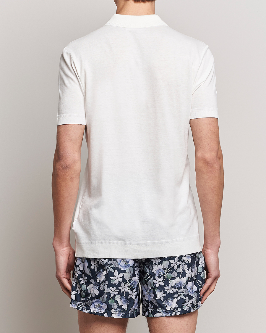 Men | Polo Shirts | Orlebar Brown | Jarrett Knitted Rib Polo Sandbar