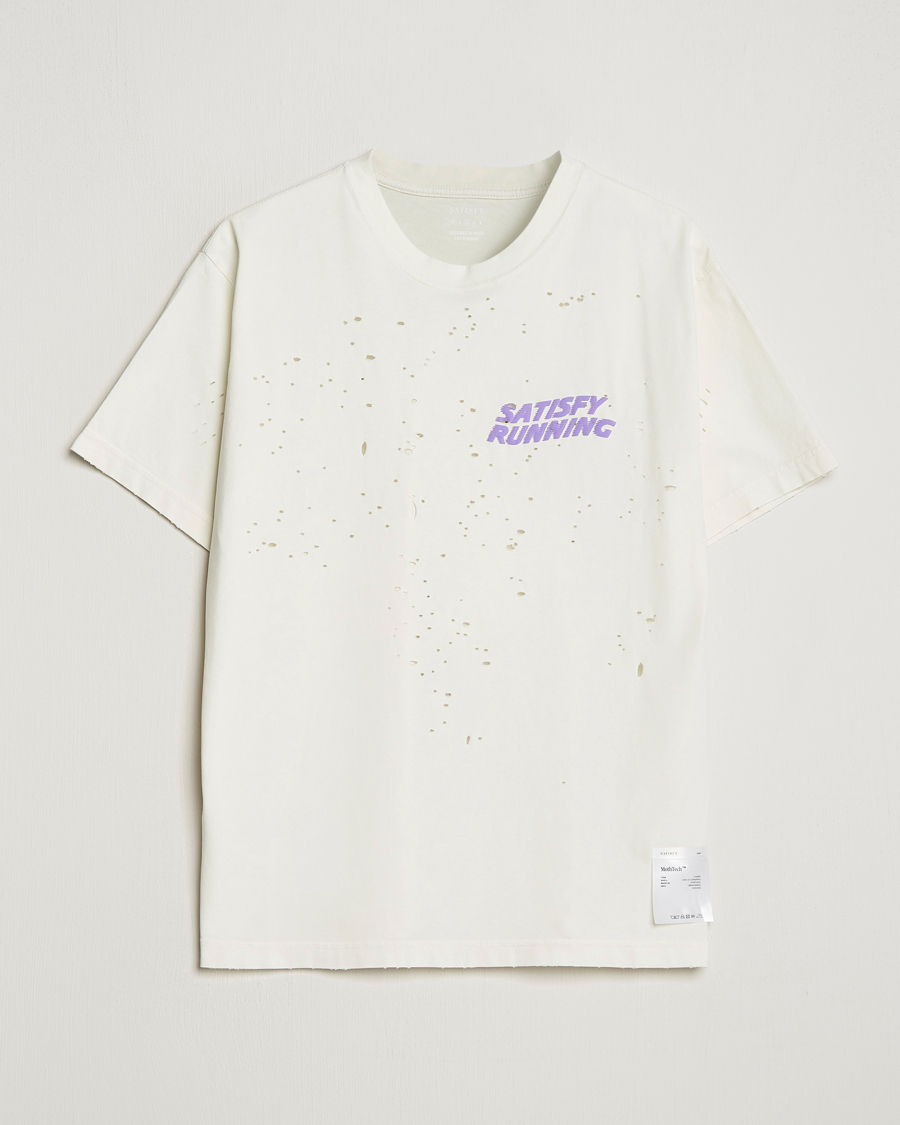 Men | T-Shirts | Satisfy | MothTech T-Shirt Off White
