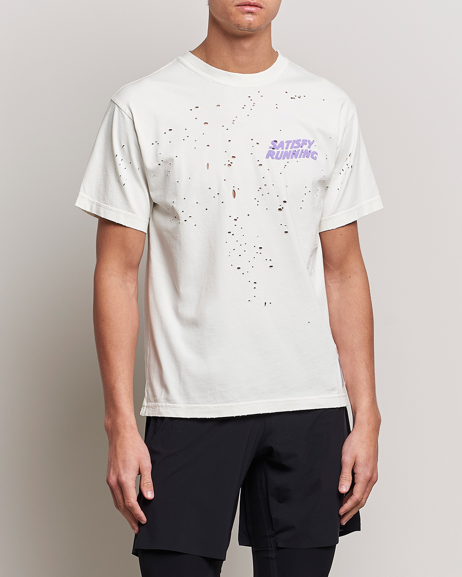 Satisfy MothTech T-Shirt Off White at CareOfCarl.com