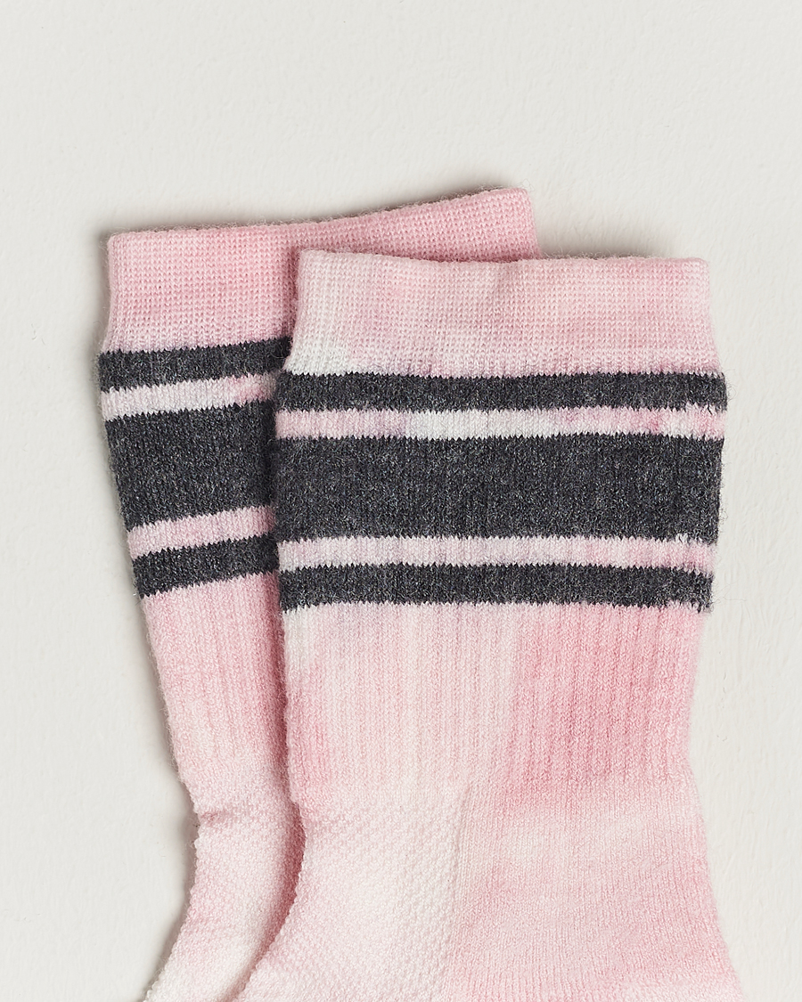 Men | Running | Satisfy | Merino Tube Socks  Rock Salt Tie Dye