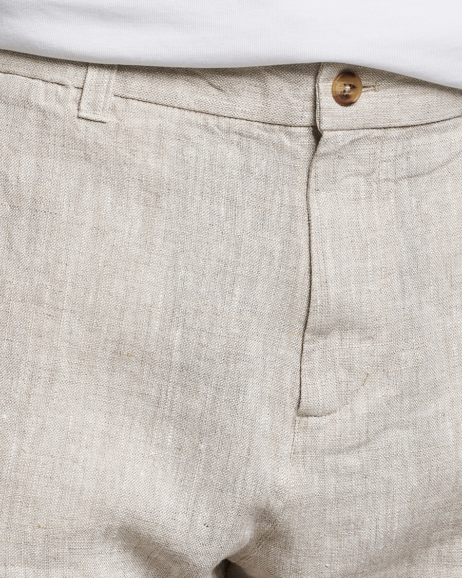 Men | Shorts | NN07 | Crown Linen Shorts Oat