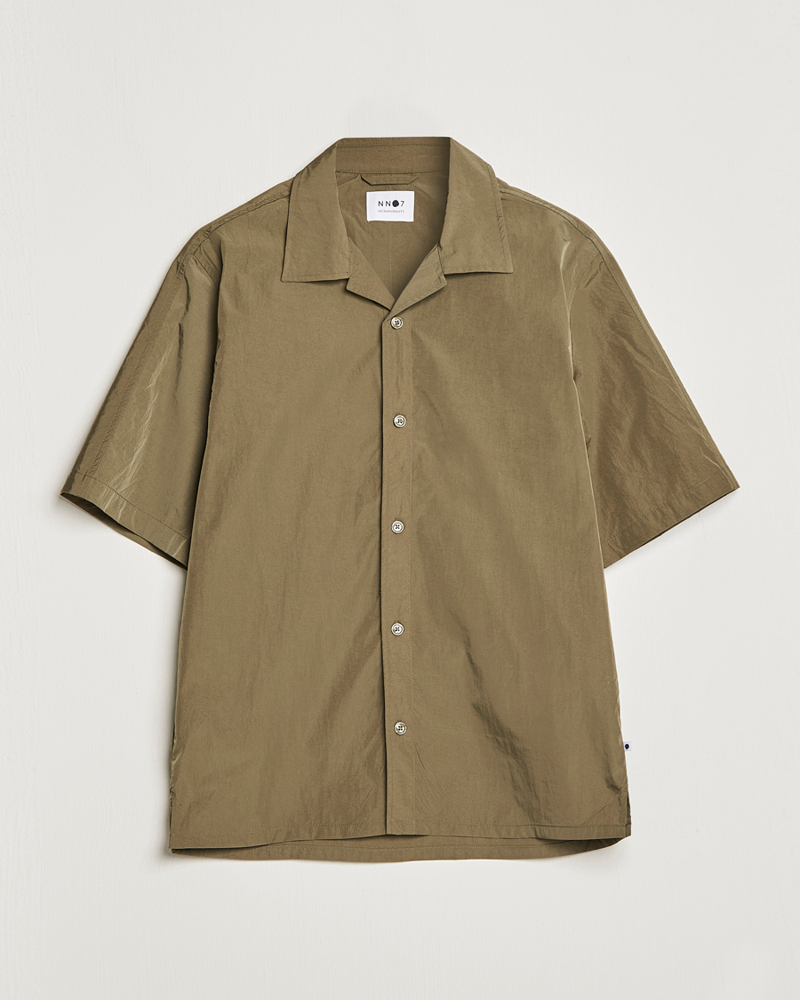 Men | Shirts | NN07 | Ole Recycled Resort Shirt Army