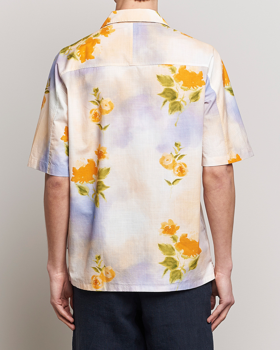 Men | Shirts | NN07 | Ole Short Sleeve Printed Cotton/Tencel Shirt Multi