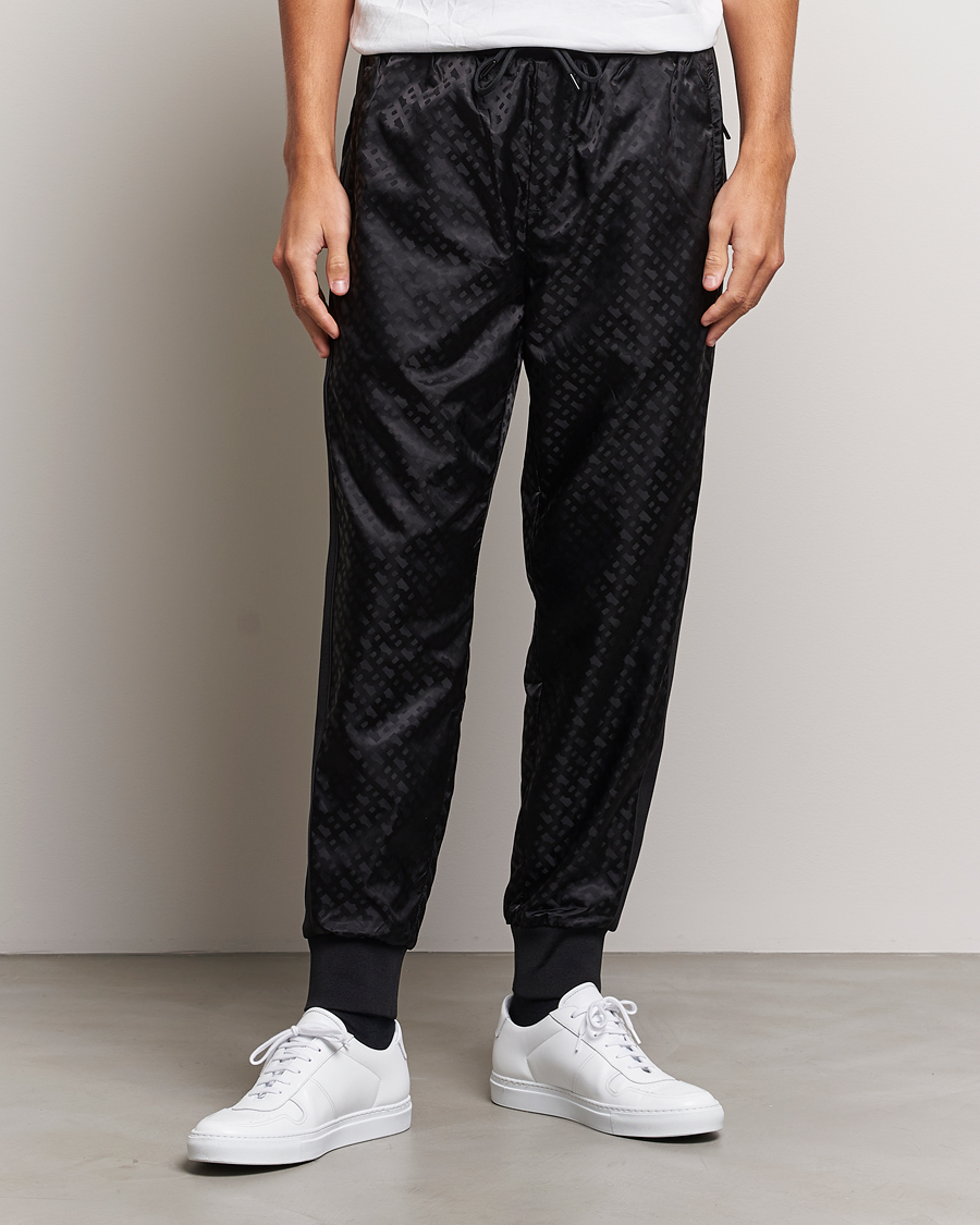 Men | Sale clothing | BOSS BLACK | Lamont Monogram Sweatpants Black